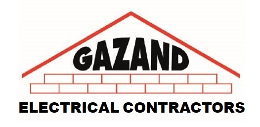 Qualified Electrician Working on Consumer Unit Gazand Electrical Contractors Qualified electrician installing and wiring a consumer unit with organised cabling, representing Gazand Electrical Contractors services